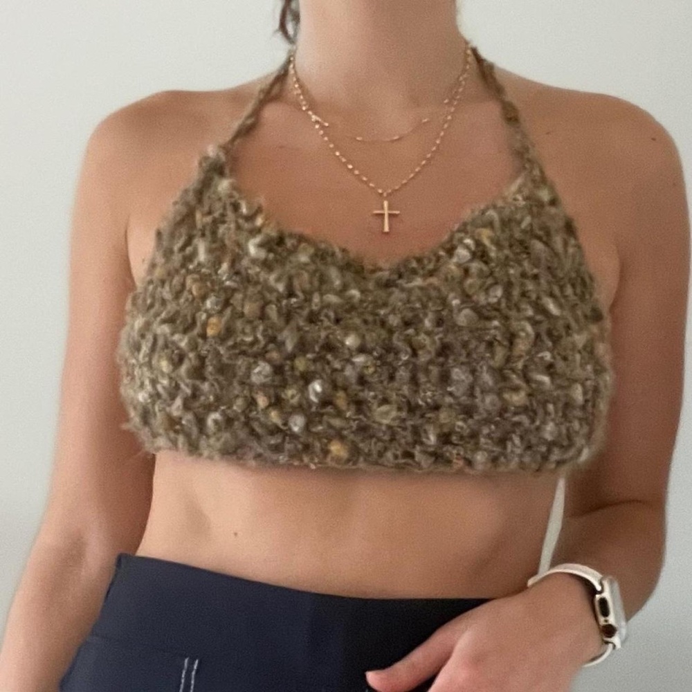 Crochet top🤎